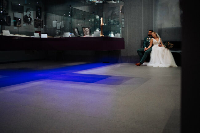 Indoor Brautpaarfotos,